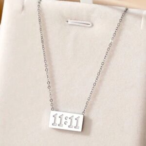 11:11 Angel Number Necklace - Make a Wish
